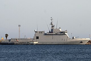 Spanish patrol vessel <i>Relámpago</i> (P-43)