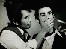 Renato Aragão and Dedé Santana in the scene in the movie “Ali Babá e os quarenta ladrões” in 1972.