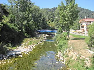 The Río Trueba near Espinosa de los Monteros