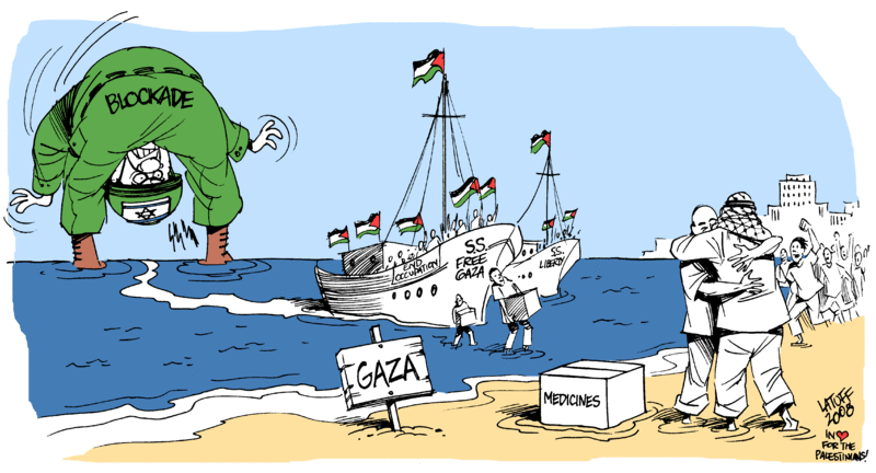 File:Rights advocates defy israeli blockade of gaza.gif