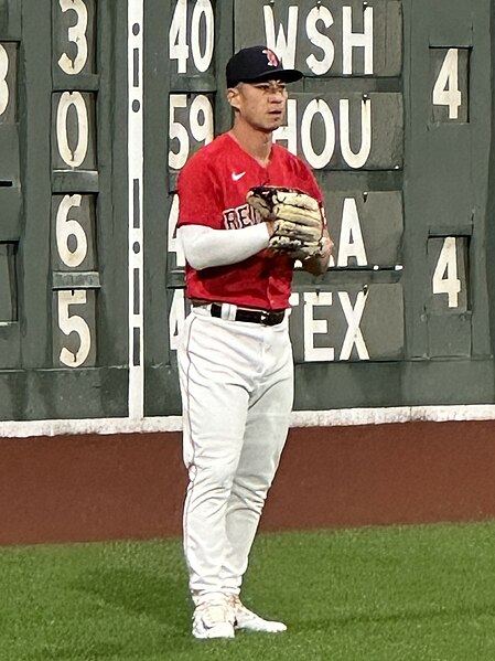 File:Rob Refsnyder with the Boston Red Sox on June 14, 2023.jpg