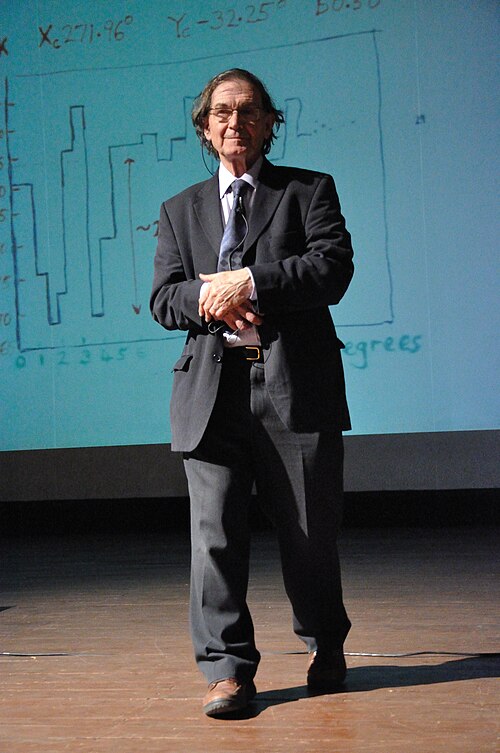 Penrose at a conference