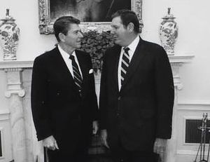 Ronald Reagan and Milan D. Bish.jpg