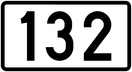 Connecting Road 132 marker