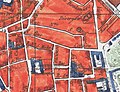 L'ancienne rue Copeau - plan de Paris d'Ambroise Tardieu - 1839.