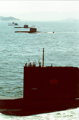 Brazilian submarine <i>Tonelero</i> (S21)