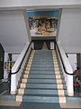 Saint-Louis : Musée du Centre de Recherches et de Documentation du Sénégal, escalier central