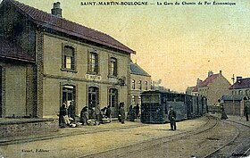 Illustrasjonsbilde av artikkelen Chemin de fer Boulogne - Bonningues