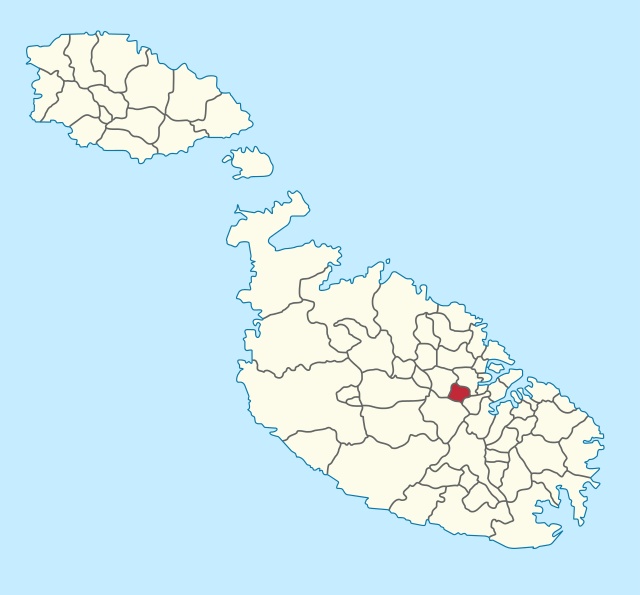 Kart over Santa Venera