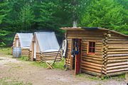 Privates' Huts and Sergeants' Cabin