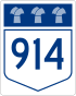 Autobahn 914 Schild