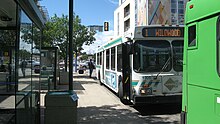 23d Street terminal, looking toward Second Avenue Saskatoon 23d St transit terminal 1.JPG