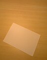 Schnellaktendeckel: Blatt DIN A4 Kopierpapier auf DIN A5 falten