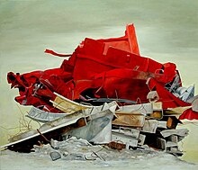 Schrott, 2022, oil on canvas