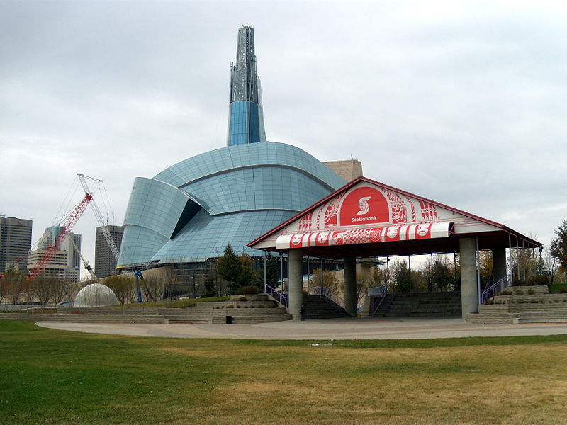 File:Scotiabank Stage and Canadian Museum for Human Rights.JPG