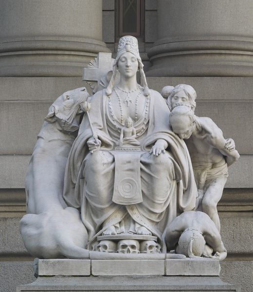 File:Sculpture "Asia" at main entrance to Alexander Hamilton U.S. Custom House, New York, New York LCCN2010720093.tif