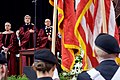 Secretary Kerry Sings Along to the National Anthem Before Delivering the Commencement Address for Northeastern University's Class of 2016 in Boston (26247142624).jpg