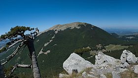 Veduta del versante sud-orientale.