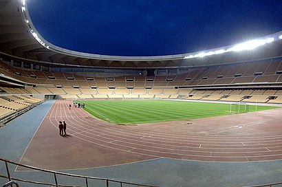 Com arribar a Estadio Olímpico de Sevilla amb transport públic - Sobre el lloc