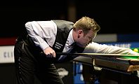 Deutsch: Bild aufgenommen in Berlin während des German Masters im Snooker 2015. Shaun Murphy. English: Picture taken in Berlin during the Snooker German Masters in 2015. Shaun Murphy.