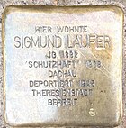 Stolperstein für Sigmund Laufer