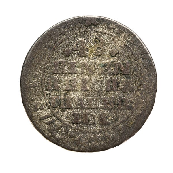 File:Silvermynt från Svenska Pommern, 1-48 riksdaler, 1763 - Skoklosters slott - 109163.tif