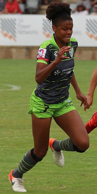 <span class="mw-page-title-main">Simone Charley</span> American soccer player and track & field athlete