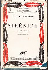 Sirenide (1921) de Nino Salvaneschi (it) (édition de 1929)