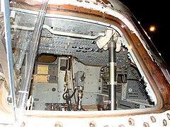 Skylab 2 CM interior