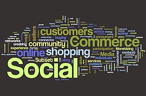 English: Wordle Cloud Definition of Social Com...