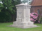 Das Kriegerdenkmal