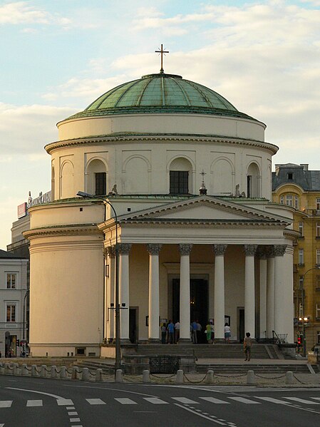 File:St Alexander church in Warsaw.JPG