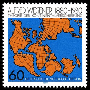 Alfred Wegener: Leben, Wegeners Theorie der Kontinentalverschiebung, Weitere Leistungen