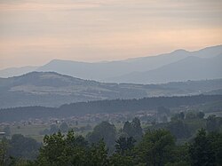 Stara Planina as seen from Berkovitsa