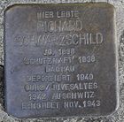 Stolperstein für Richard Schwarzschild