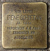 Stolperstein Hobrechtstr 57 (Neuk) Irene Schiftan.jpg