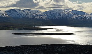 Store Grindøya, Blick von Osten