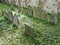 Čeština: Nejstarší náhrobky židovského hřbitova u města Stráž nad Nežárkou, okres Jindřichův Hradec English: Oldest gravestones at the Jewish cemetery in the town of Stráž nad Nežárkou, Jindřichův Hradec District, Czech Republic