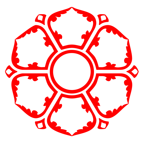 File:Stylized six petal lotus roundel (red).svg