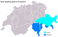 In diesen Gebieten der Schweiz ist Italienisch eine Amtssprache.