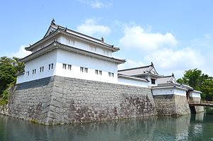 Sumpu, Tatsumi corner tower [1], behind the east gate