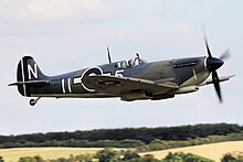 Supermarine Seafire L Mk III, of the type used by 709 NAS Supermarine 358 Seafire LFIII (20409439703).jpg