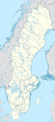 Location map Švedija