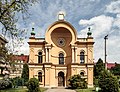 Čeština: Synagoga, Masarykova 111/29, Čáslav-Nové Město, Čáslav. Upravena kolinearita. This is a photo of a cultural monument of the Czech Republic, number: 30068/2-3326. Památkový katalog  · MIS  · hledat obrázky  · hledat seznamy  · Wikidata