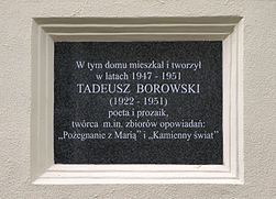 Tadeusz Borowski: Život, Dílo, Odkazy