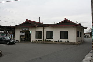 Tado Station union railway station in Kuwana, Mie Prefecture, Japan