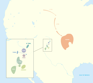 <span class="mw-page-title-main">Tanoan languages</span> North American aboriginal language family