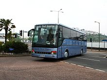 Setra S315GT-HD in Torquay in May 2011 Torquay Torbay Road - South West Coaches BX54EDL.jpg