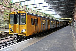 <span class="mw-page-title-main">Green Lane railway station</span> Railway station on the Chester & Ellesmere Port branches of the Wirral line in England