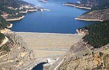 Trinity Dam in Trinity Lake north of Lewiston Trinity dam us bor.jpg